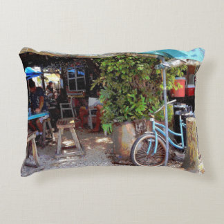 Cojín Decorativo Bicicleta azul