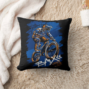 Cojín Decorativo Bicicleta Bmx Urbana streetwear de grafiti