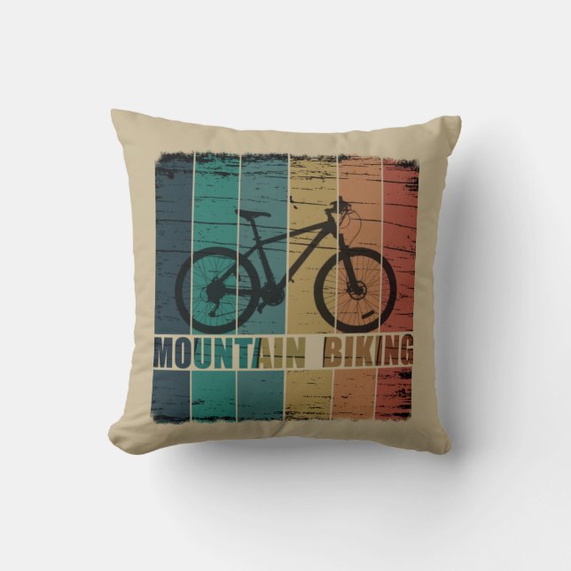 Cojín Decorativo Bicicleta de montaña (Anverso)