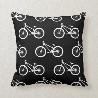 Cojín Decorativo Bicicleta negra de la bici