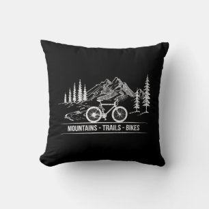 Cojín Decorativo Bicicletas Mountain Trail - Bicicleta ciclista