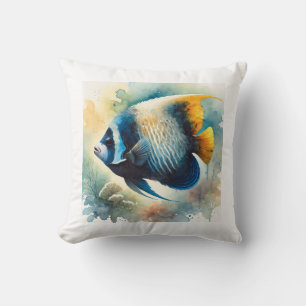 Cojín Decorativo Bicolor Angelfish 120924AREF103 - Watercolor