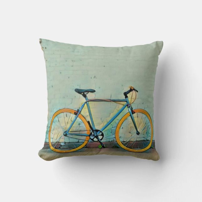 Cojín Decorativo Bicycle gifts for her (Anverso)