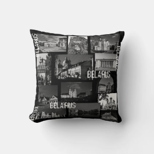 Cojín Decorativo Bielorrusia Б е л а р с у~~ Minsk Grodno Brest Cus