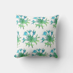 Cojín Decorativo Bielorrusia Б е л а р с de la у de la flor de maíz