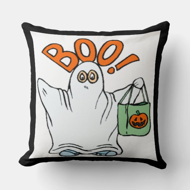 COJÍN DECORATIVO ¡BIEN! FANTASMA (Anverso)