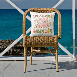 Cojín Decorativo Bienvenida a la decoración de Ramadán