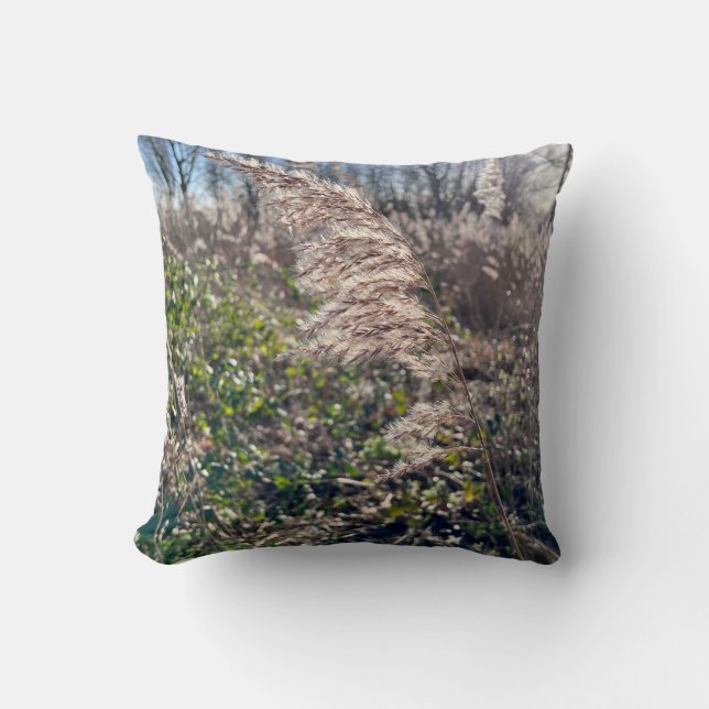 Cojín Decorativo Bienvenida de otoño. (Anverso)