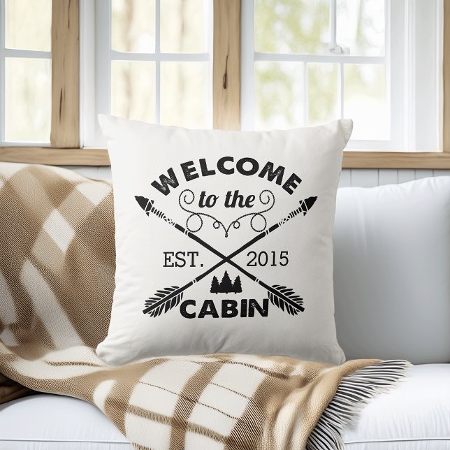 Cojín Decorativo Bienvenido a la Cabina | Flechas rusas (Subido por el creador)