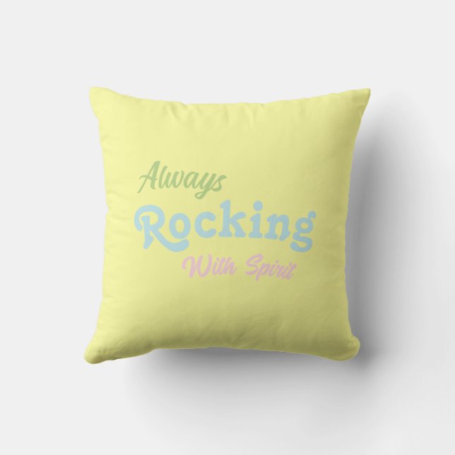 Cojín Decorativo Bienvenidos A Nuestro Porche / Siempre / Pascua / (Reverso)