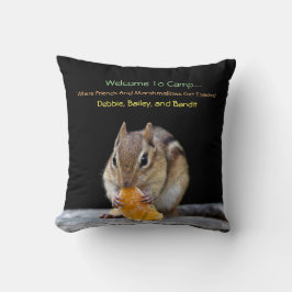 Cojín Decorativo Bienvenidos Al Campamento