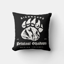 Cojín Decorativo Biernhard Bears Petulant Shadows Two-Tone