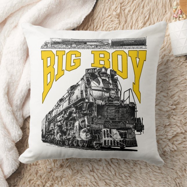Cojín Decorativo Big Boy 4014 Steam Loco. Union Pacific Class 4000 (Manta)