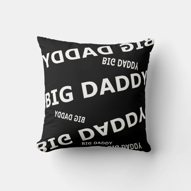 Cojín Decorativo Big Daddy Pillow (Anverso)