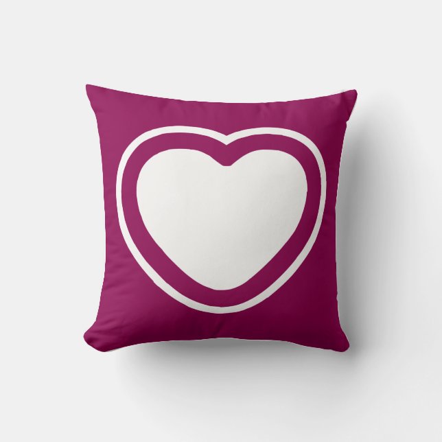 Cojín Decorativo Big Love Heart Pillow (Anverso)