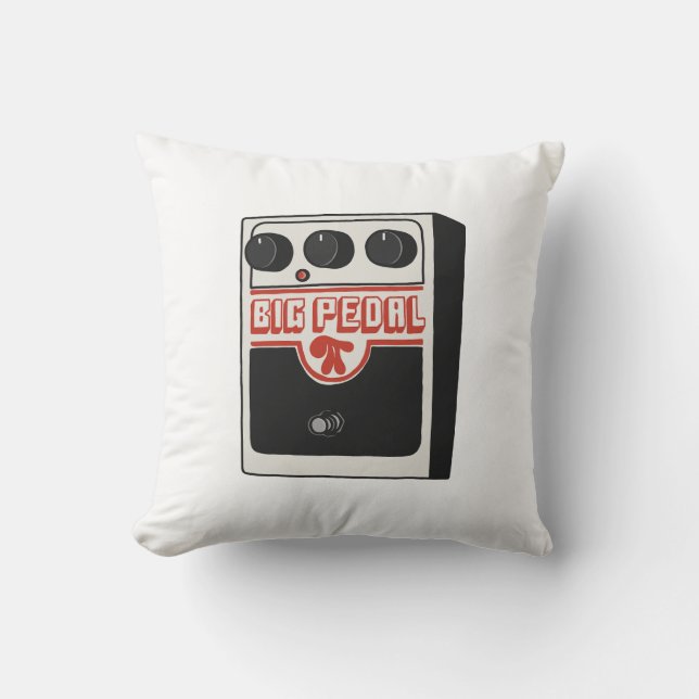 Cojín Decorativo Big Pedal (Anverso)