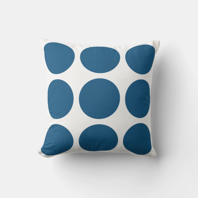 Cojín Decorativo Big Polka Dots Pillow (Anverso)