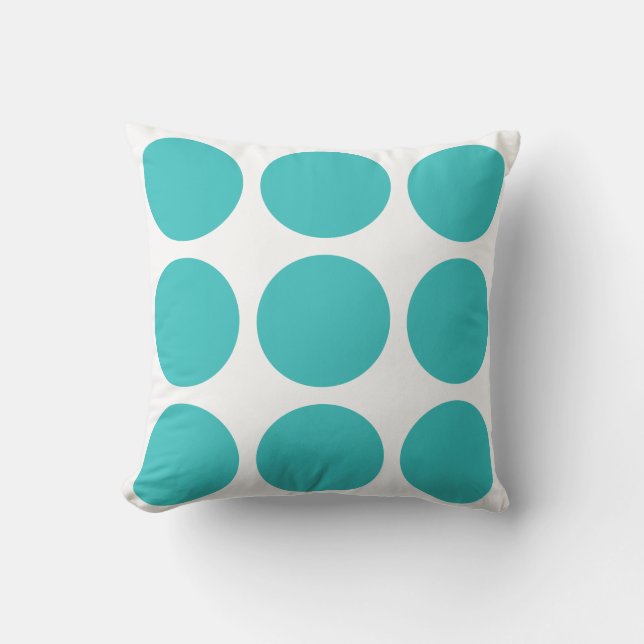 Cojín Decorativo Big Polka Dots Pillow (Anverso)