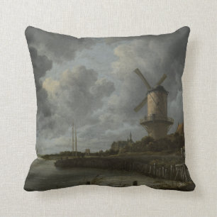 Cojín Decorativo Bij holandés Duustede, Ruisdael de Wijk del molin