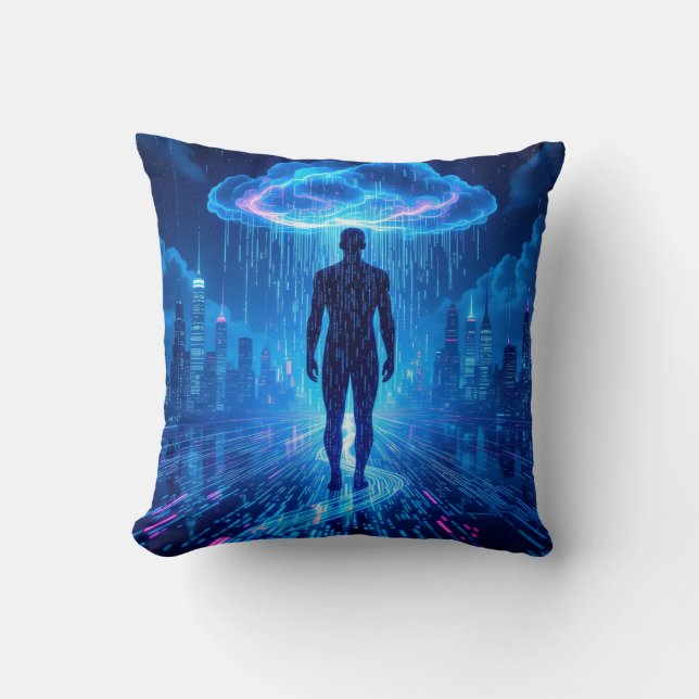 Cojín Decorativo Binary Storm Digital Adventure Pillows (Anverso)