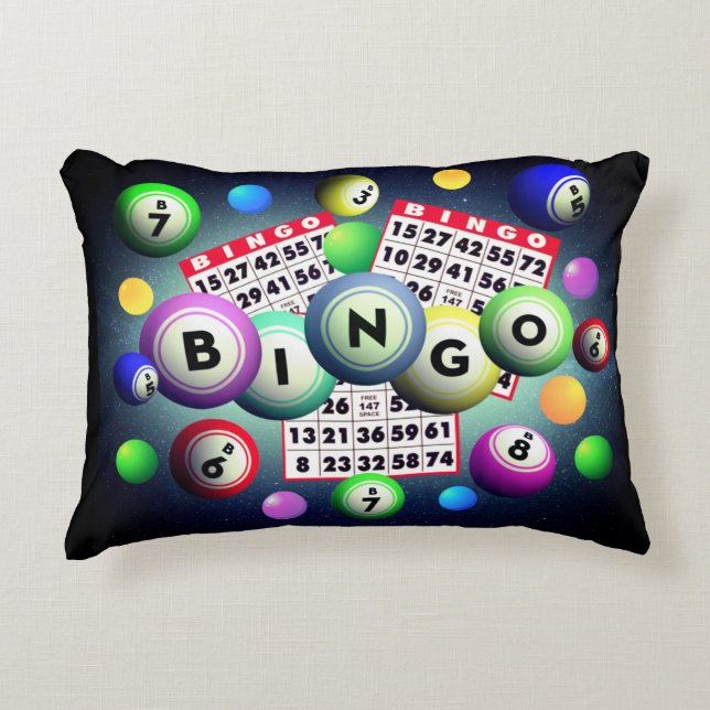 Cojín Decorativo Bingo (Anverso)