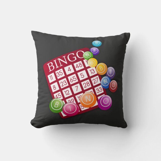 Cojín Decorativo ¡Bingo! (Anverso)