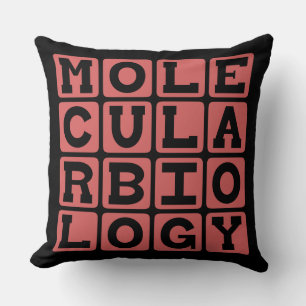 Cojín Decorativo Biología Molecular, Rama de la Biología