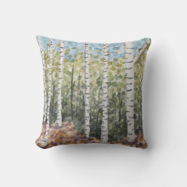 Cojín Decorativo Birch Trees Pillow