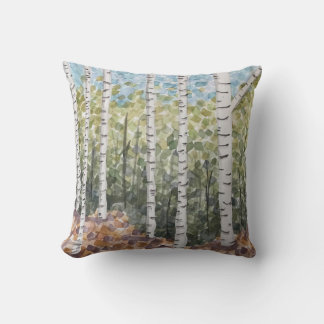Cojín Decorativo Birch Trees Pillow