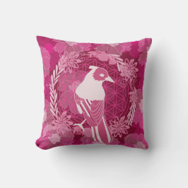 Cojín Decorativo Bird flower of life
