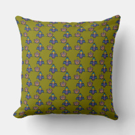 Cojín Decorativo Bird & Mouse Throw Pillow