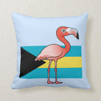 Cojín Decorativo Birdorable nacional de las Bahamas