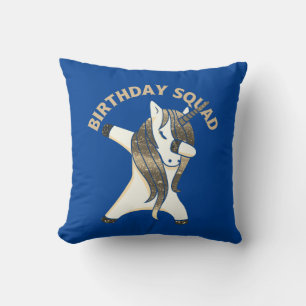 Cojín Decorativo BIRTHDAY SQUAD divertido regalo de cumpleaños de u