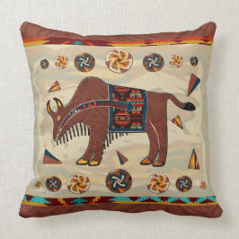 Cojín Decorativo Bison Americana 3D