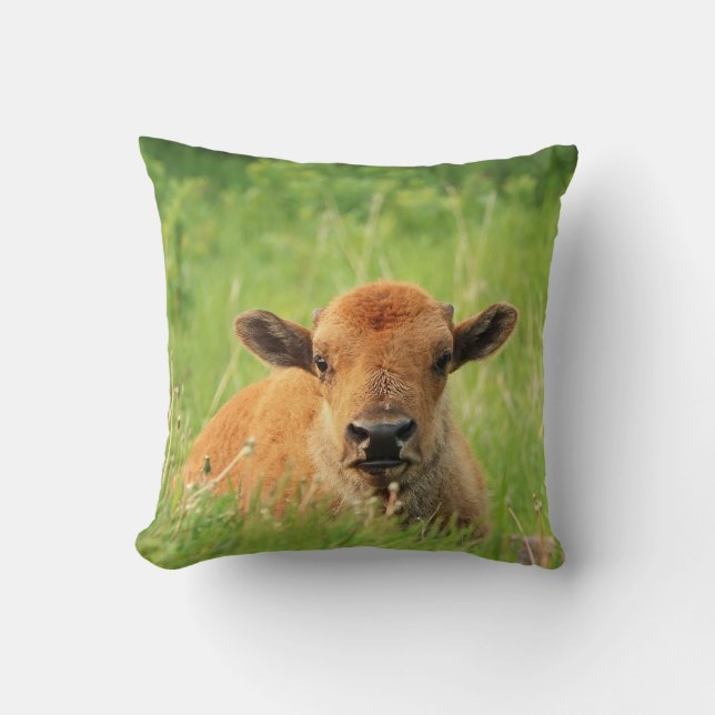 Cojín decorativo Bison Calf (Anverso)
