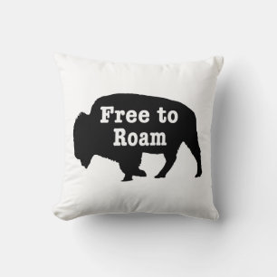 Cojín Decorativo Bison Free To Roam