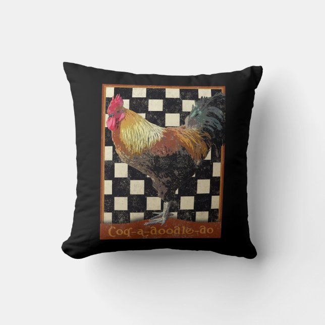Cojín Decorativo Bisto Rooster (Anverso)