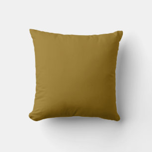 Cojín Decorativo Bistre Brown (color sólido)