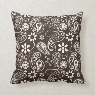 Cojín Decorativo Bistre Brown Paisley