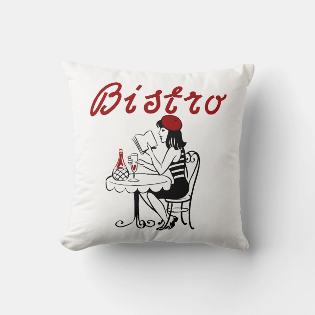 Cojín Decorativo Bistros (Anverso)