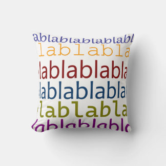 Cojín Decorativo Blablabla