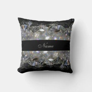Cojín Decorativo Black and Crystal Sparkle personalizado