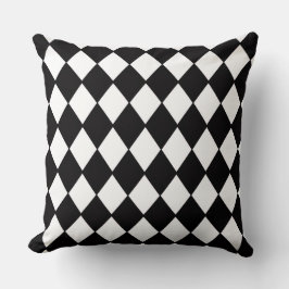Cojín Decorativo Black and White Harlequin
