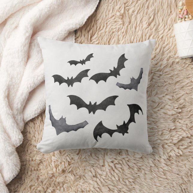 Cojín Decorativo Black Bat Halloween (Manta)