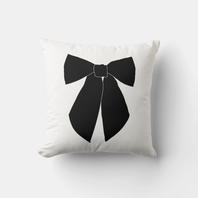 Cojín Decorativo Black Bow (Anverso)