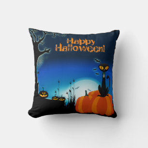 Cojín decorativo Black Cat Halloween
