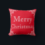 Cojín Decorativo Black Chalkboard White Swirly Merry Christmas<br><div class="desc">Este es hermoso Balneario Negro Decorativo Piscina Blanca alegre bienvenida navideña Plaza Pillow . Puedes decorar tu habitación con esta bonita almohada de Navidades. Celebre la temporada con esta almohada moderna y elegante de decoración de vacaciones.</div>