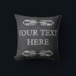 Cojín Decorativo Black Chalkboard White Swirly Merry Christmas<br><div class="desc">Este es hermoso Balneario Negro Decorativo Piscina Blanca alegre bienvenida navideña Plaza Pillow . Puedes decorar tu habitación con esta bonita almohada de Navidades. Celebre la temporada con esta almohada moderna y elegante de decoración de vacaciones.</div>