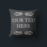 Cojín Decorativo Black Chalkboard White Swirly Merry Christmas<br><div class="desc">Este es hermoso Balneario Negro Decorativo Piscina Blanca alegre bienvenida navideña Plaza Pillow . Puedes decorar tu habitación con esta bonita almohada de Navidades. Celebre la temporada con esta almohada moderna y elegante de decoración de vacaciones.</div>