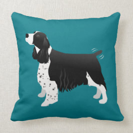 Cojín Decorativo Black English Springer Spaniel Basic Raza